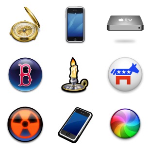 QuickPix 2007 icon sets preview