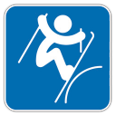 style Skiing Slopestyle icon