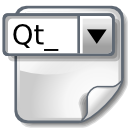 document, widget icon