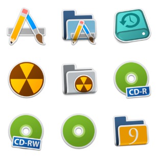 Sticker System icon sets preview