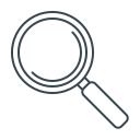 zoom, seo, magnifying, search, magnifier icon
