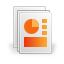 file,powerpoint,paper icon