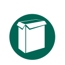 recycling, food box, box recycling, recycle, box icon