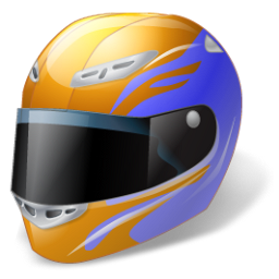 motorsport, helmet icon