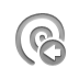 spiral, left icon