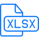 document, file, xlsx icon