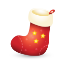 xmas stocking icon
