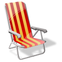 beach sit icon