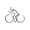 cycle, cycling, rental, sports, bicycle icon