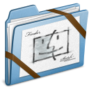 Blue Sketch icon