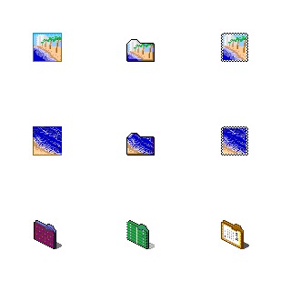 Nature 6 icon sets preview