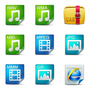 Plump icon sets preview