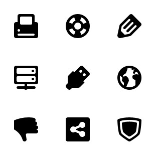 WPZOOM Developer icon sets preview