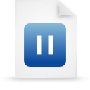 blue, file, document, paper icon