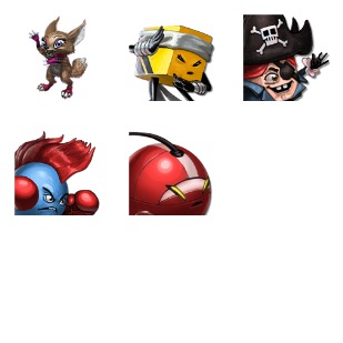 Cool Clash Game icon sets preview