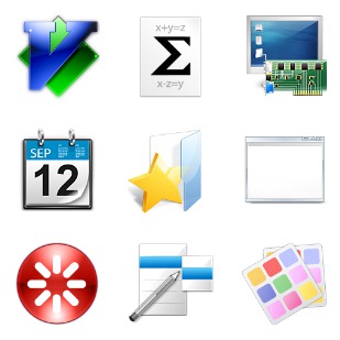 Crystal Project icon sets preview
