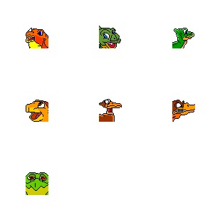 Land Before Time icon sets preview