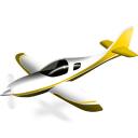 mini, airplane, plane icon