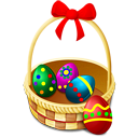 eggs, shops, easter, basket icon