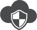 safety, shield, brand, defence, cloud computing, protection, cloud icon