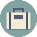 airport, travel, trip, fly, road, things, suitcase icon