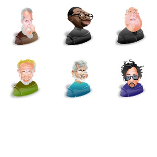 Film Directors icon sets preview
