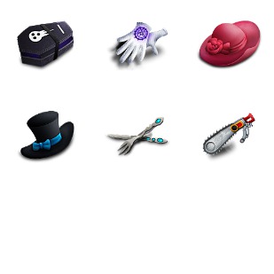 Kuroshitsuji icon sets preview