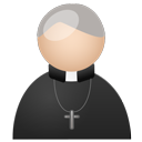 grey, priest icon