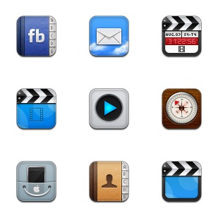 Dusk icon sets preview