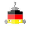 bot, de, telegram, germany, flag, robot, deutschland icon