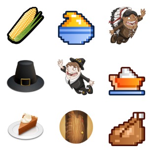 factory Thanksgiving 2008 icon sets preview