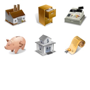 Supervista accounting icon sets preview