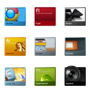 Quilook Apps icon sets preview