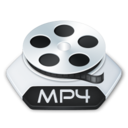 Media video mp 4 icon