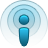 network, podcast, wifi, transfer icon