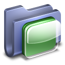 iOS Blue Folder icon