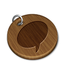woody messenger icon