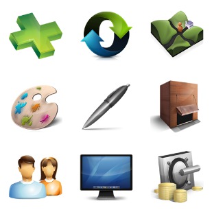 Dellipack icon sets preview