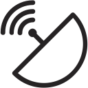 signal, antenna, router, wireless, wifi, conection icon
