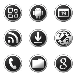 Metro Droid icon sets preview