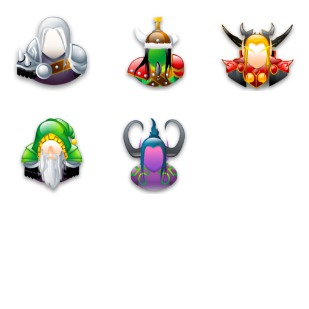 Warcraft icon sets preview