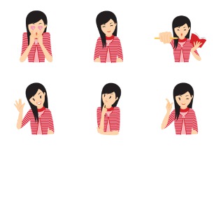 Teenage Girl icon sets preview