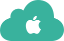 mac, apple, social, ios, cloud icon