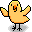 Birdie, Happy icon