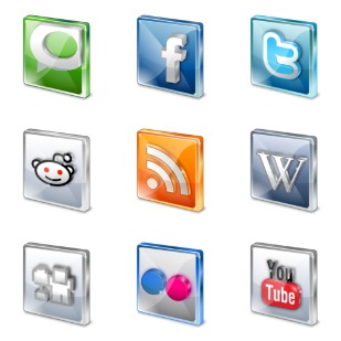 Social icon sets preview