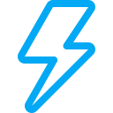 weather, forecast, electricity, lightning, power, electric, charge icon