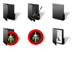 Elite Folders icon sets preview