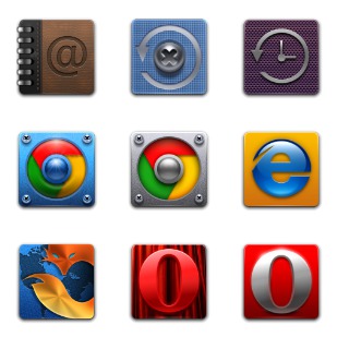 Variations 2 icon sets preview