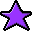purple,star,favourite icon