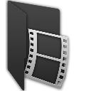 folder,movie icon